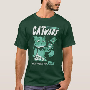 『キャットウォーズTシャツ』 Tシャツ