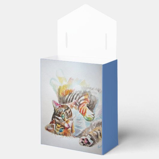 キャットウォーター誕生日パーティーケーキお願いボックス フェイバーボックス