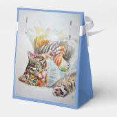 キャットウォーター誕生日パーティーケーキお願いボックス フェイバーボックス (裏面サイド)