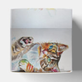 キャットウォーター誕生日パーティーケーキお願いボックス フェイバーボックス (上部)