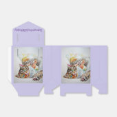 キャットウォーター誕生日パーティーケーキお願いボックス フェイバーボックス (折り畳みなし)