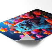 キャットウォールアート猫好き ポスター (角)