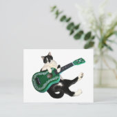 キャットウクレレ葉書 ポストカード (スタンド正面)