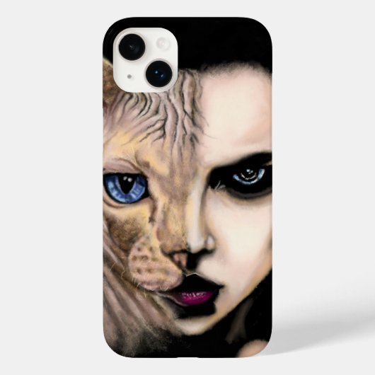キャットウーマンのiPhoneケース Case-Mate iPhoneケース (裏面)