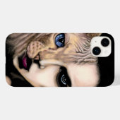 キャットウーマンのiPhoneケース Case-Mate iPhoneケース (裏面 (横))