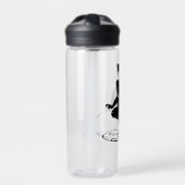 キャットウーマンインクブラシポーズ ウォーターボトル (正面)