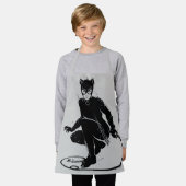 キャットウーマンインクブラシポーズ エプロン (着用した状態)