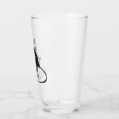 キャットウーマンインクブラシポーズ タンブラーグラス (左)