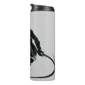 キャットウーマンインクブラシポーズ タンブラー (回転右)