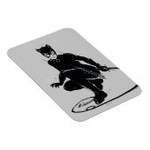 キャットウーマンインクブラシポーズ マグネット (右側)