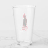 キャットウーマンセリナカイル猫シルエット タンブラーグラス (裏面)