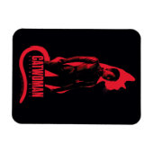 キャットウーマンセリナカレーキャットシルエット マグネット (横)