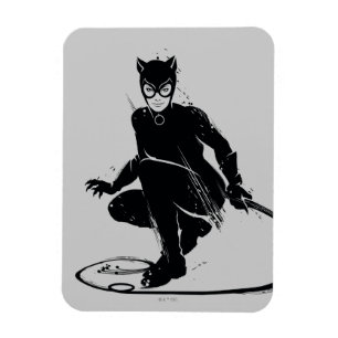 キャットウーマン インクブラシのポーズ マグネット