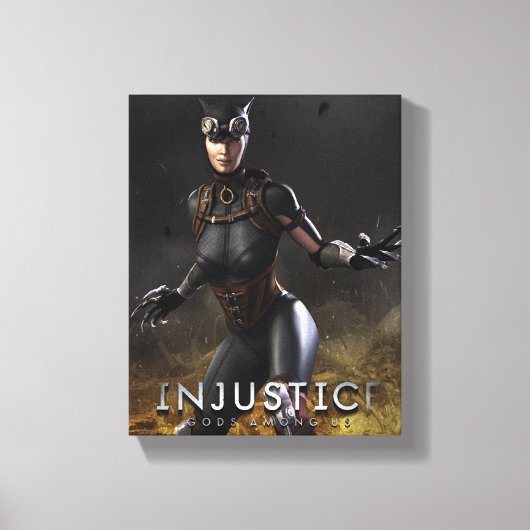 キャットウーマン キャンバスプリント (正面)