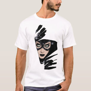 キャットウーマン・ツー・ザ・クロウズ・アー・アウト・カバーイラスト Tシャツ