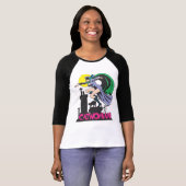 キャットウーマン&ピンク名 トライブレンドTシャツ (正面フル)