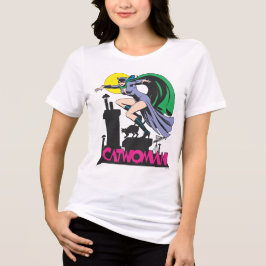 キャットウーマン&ピンク名 トライブレンドTシャツ