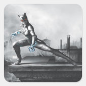 キャットウーマン – 稲妻 スクエアシール (正面)