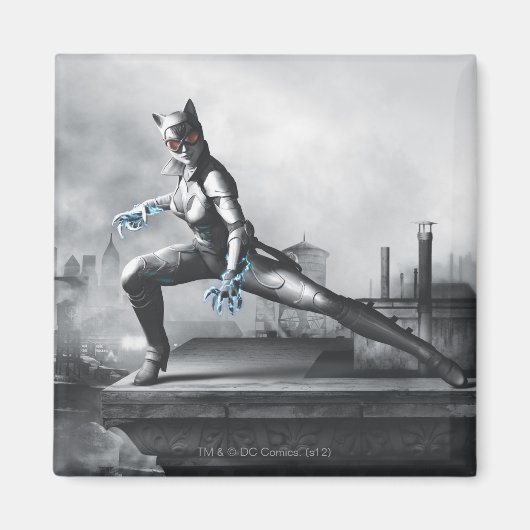 キャットウーマン – 稲妻 マグネット (正面)