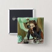 キャットウーマン 缶バッジ (正面&裏面)