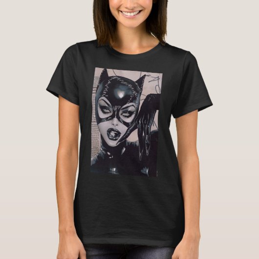 キャットウーマン #50 ソゾマイカ カバーイラスト Tシャツ (正面)