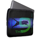 キャットエレクトロニクスバッグの9人の生活 ラップトップスリーブ (正面右)