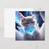キャットエンジェルファンタジー ノートカード (正面/裏面)