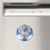 キャットエンジェル「子猫陰陽」ラウンドマグネット マグネット (インサイチュ (食洗機))