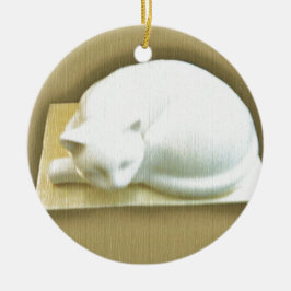 キャットオン金ゴールドボックスII セラミックオーナメント