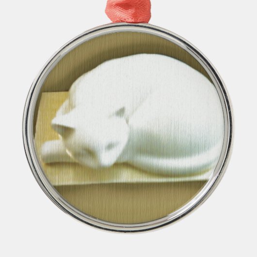 キャットオン金ゴールドボックスII メタルオーナメント (正面)