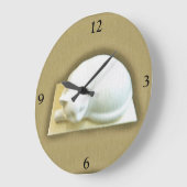 キャットオン金ゴールドボックスII ラージ壁時計 (傾斜)