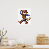 キャットカウボーイ ポスター (キッチン)