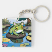 キャットカエル キーホルダー (裏面)