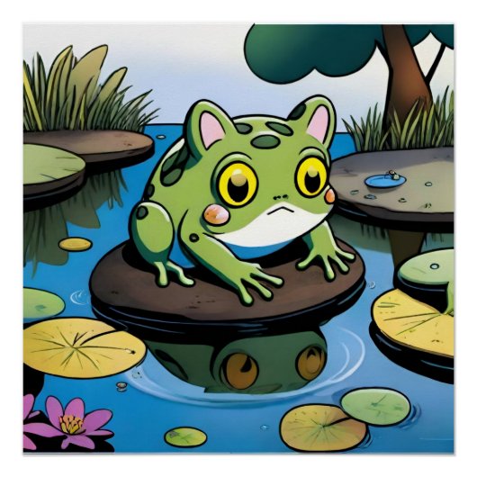 キャットカエル ポスター (正面)