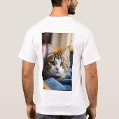 キャットカスタムフォトTシャツ Tシャツ (裏面)