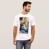 キャットカスタムフォトTシャツ Tシャツ (正面フル)