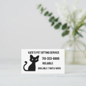 キャットカスタム名刺 名刺 (スタンド正面)