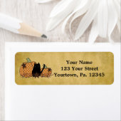 キャットカボチャ住所 シール (インサイチュ)