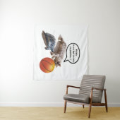 キャットカメ及びバスケットボール タペストリー (インサイチュ(横))