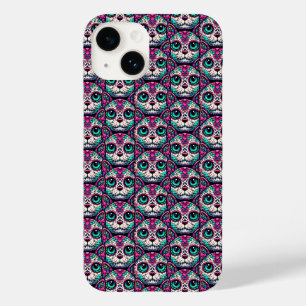 キャットカラフルシュガースカル Case-Mate iPhone 14ケース