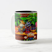 キャットカレッジマスター ツートーンマグカップ (正面左)