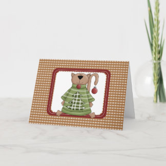 キャットカントリーのクリスマスカード シーズンカード