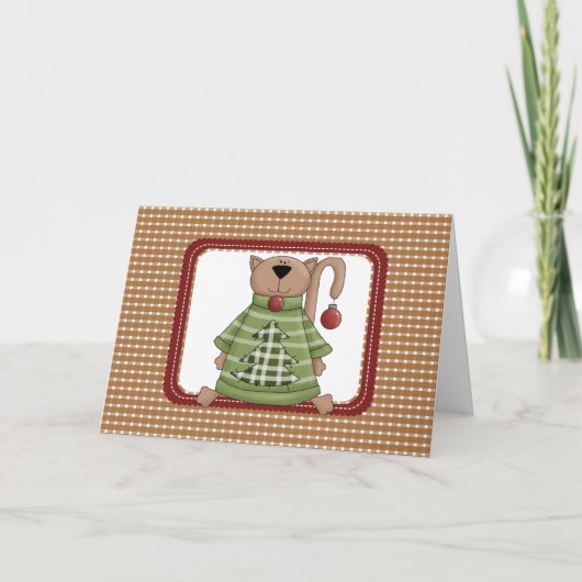 キャットカントリーのクリスマスカード シーズンカード (正面)