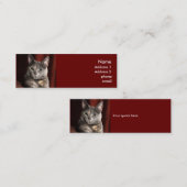 キャットカード スキニー名刺 (正面/裏面)