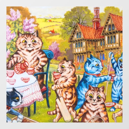 キャットガーデンパーティー ウィンドウサイン (シート)