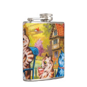 キャットガーデンパーティー フラスク (右)