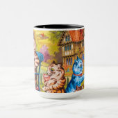 キャットガーデンパーティー マグカップ (中央)