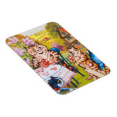 キャットガーデンパーティー マグネット (右側)