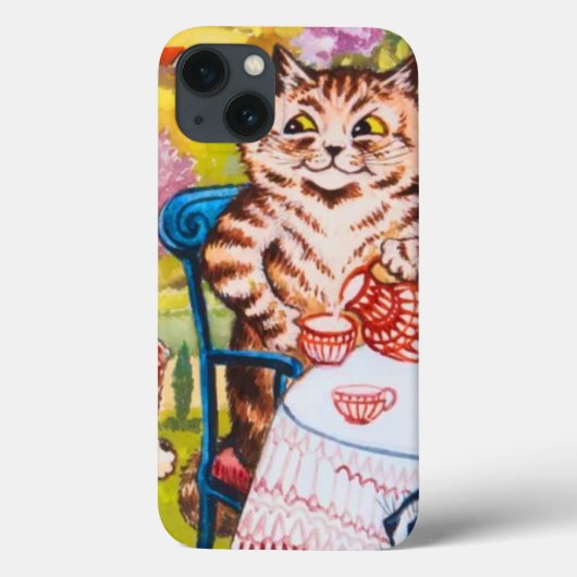 キャットガーデンパーティー Case-Mate iPhoneケース (裏面)