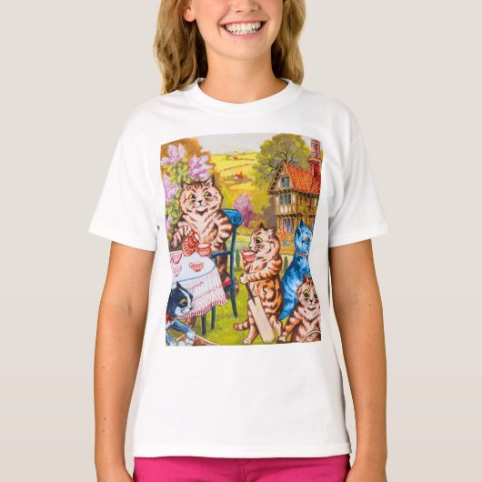 キャットガーデンパーティー Tシャツ (正面)